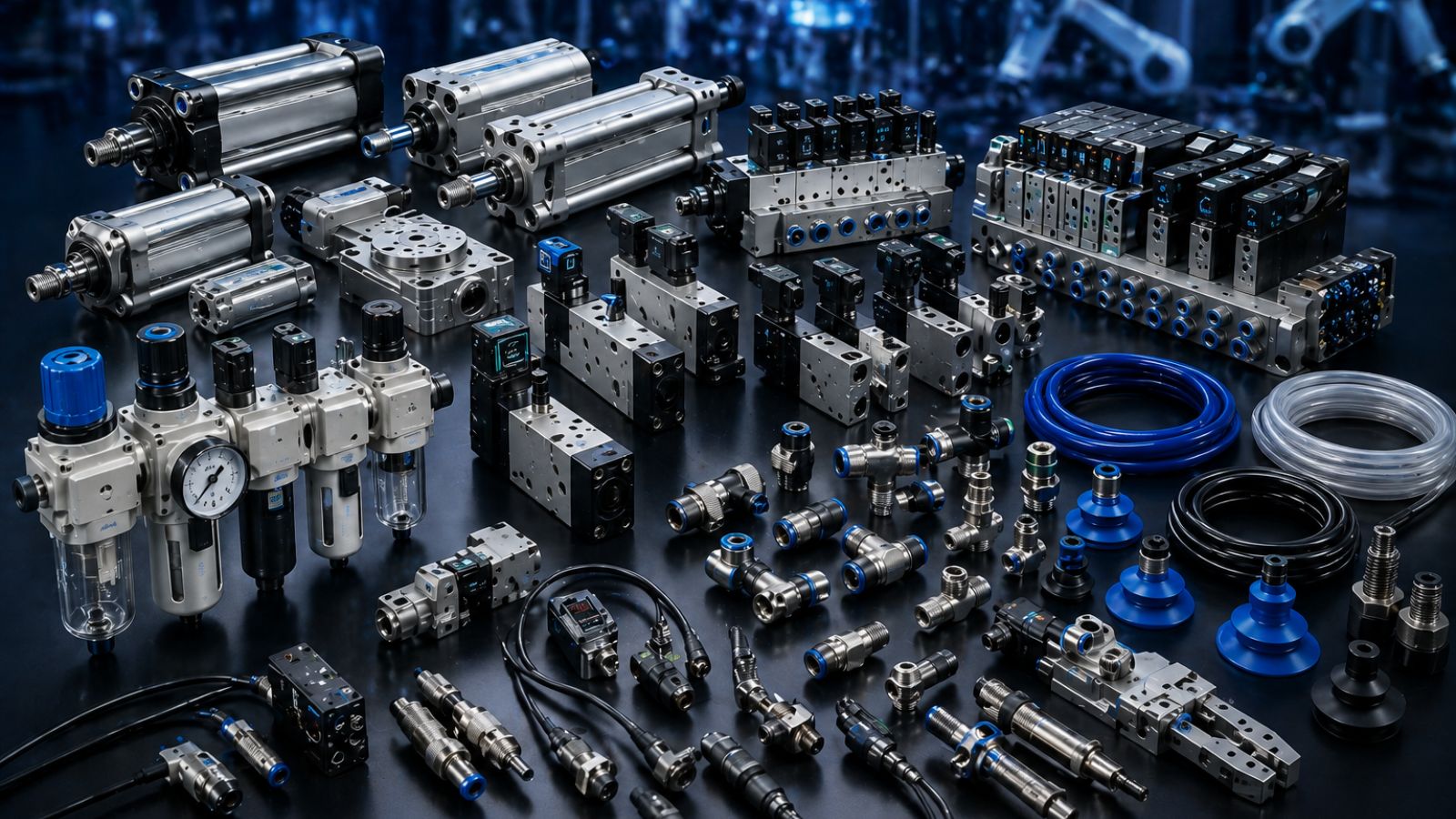 Industrial automation products pneumatic systems and automation hardware